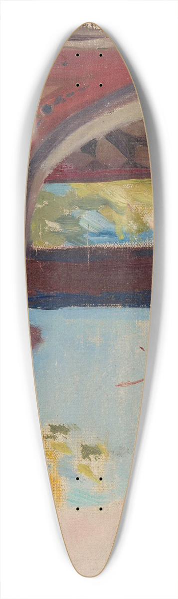 Jan Cigliski - Fragment of summer house of Maria Potocka in Bakhchisaray. From the journey to Crimea 39.3 inch art pintail longboard deck