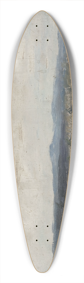 Jan Cigliski - Landscape in Finland 39.3 inch art pintail longboard deck