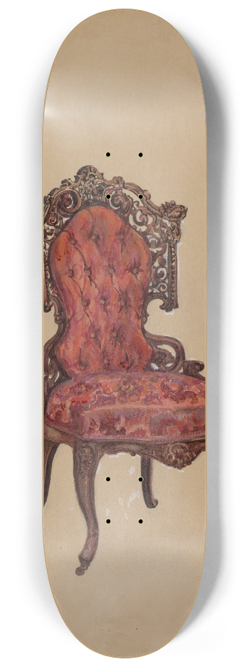 Charles Garjian - Side Chair 8.25 inch art skate deck