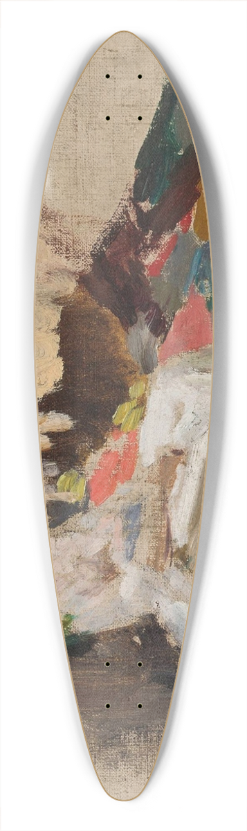 Jan Cigliski - Sketch for the painting Potocka in Bakhchisaray 39.3 inch art pintail longboard deck