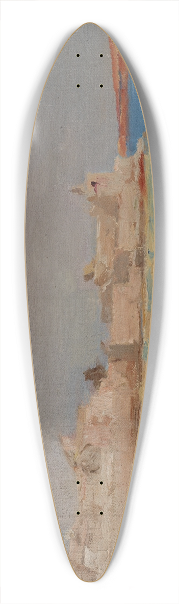 Jan Cigliski - Syracuse 39.3 inch art pintail longboard deck