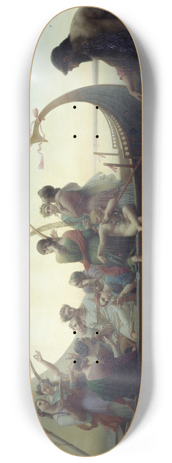 Charles Gleyre - Lost Illusions 8.25 inch art skate deck