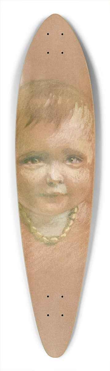 Jane Atch - Suzanne 39.3 inch art pintail longboard deck