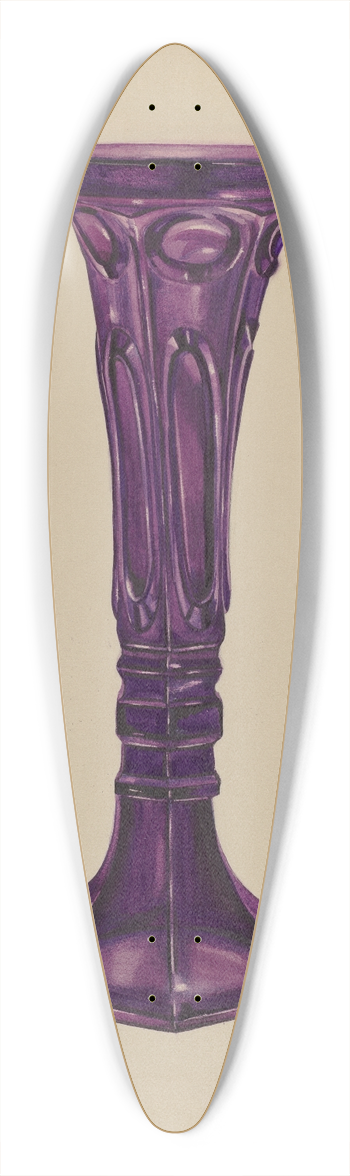 Janet Riza - Vase 39.3 inch art pintail longboard deck