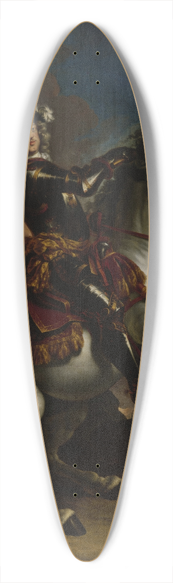 Jan Frans van Douven - Elector Johann Wilhelm von Pfalz-Neuburg on Horseback 39.3 inch art pintail longboard deck