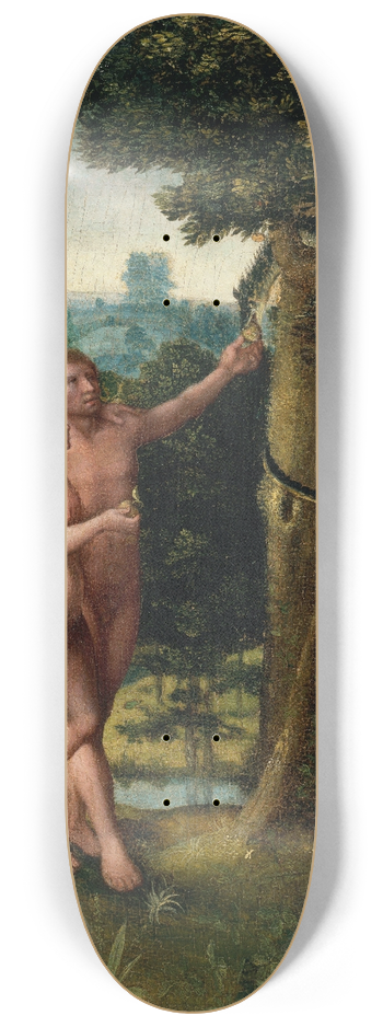 Adriaen Isenbrandt - Adam and Eve 8.25 inch art skate deck