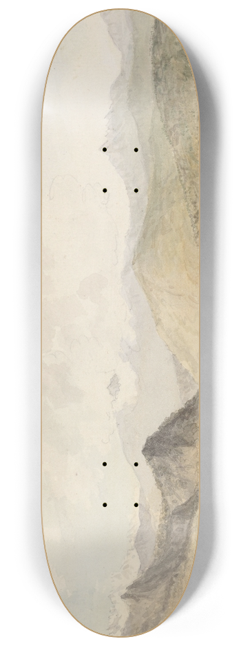 Charles Gore - Lago Maggiore and the Borromean Islands 8.25 inch art skate deck