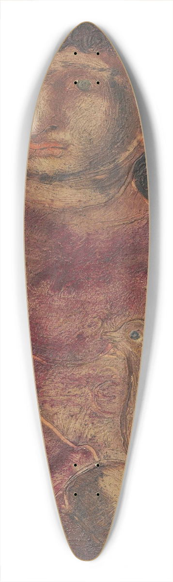 Jankel Adler - Woman with Dove 39.3 inch art pintail longboard deck