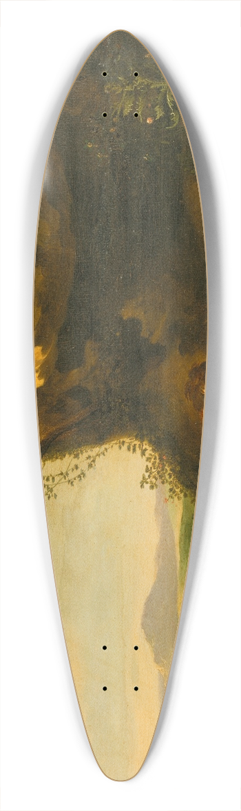 Jan Linsen - The Death of Procris 39.3 inch art pintail longboard deck