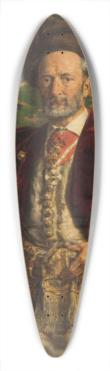 Jan Matejko - Portrait of Mikoaj Zyblikiewicz 39.3 inch art pintail longboard deck