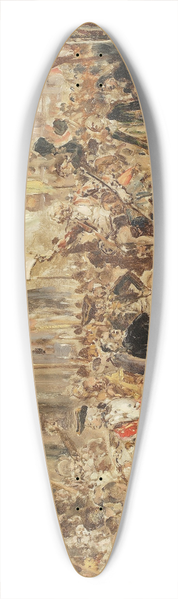 Jan Matejko - Sketch for the painting Constitution of the 3 May 39.3 inch art pintail longboard deck