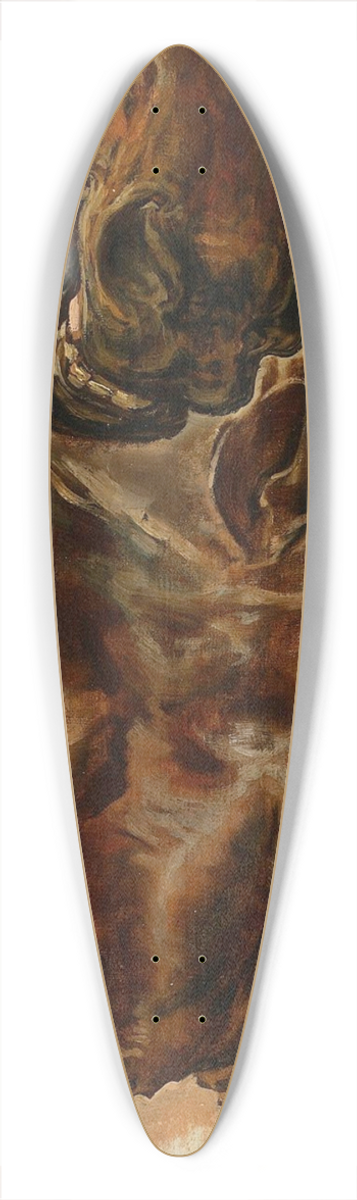 Jan Matejko - Study of a horses head for Battle of Grunwald 39.3 inch art pintail longboard deck