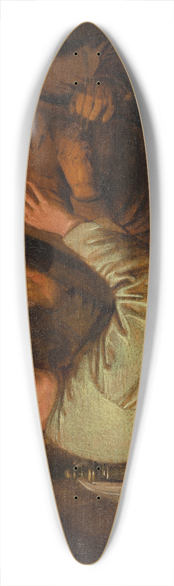 Jan Miense Molenaer - The Five Senses,Hearing 39.3 inch art pintail longboard deck