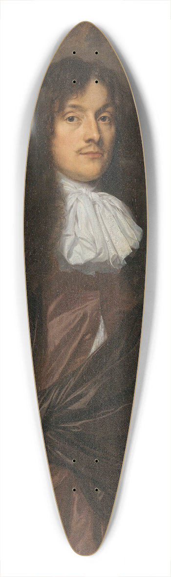 Jan Mijtens - Portrait of Jacob de Witte, Lord of Haamstede 39.3 inch art pintail longboard deck
