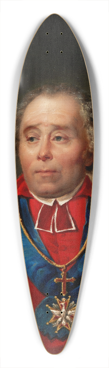 Jan Nepomucen Bizaski - Portrait of Jan Pawe Woronicz 39.3 inch art pintail longboard deck