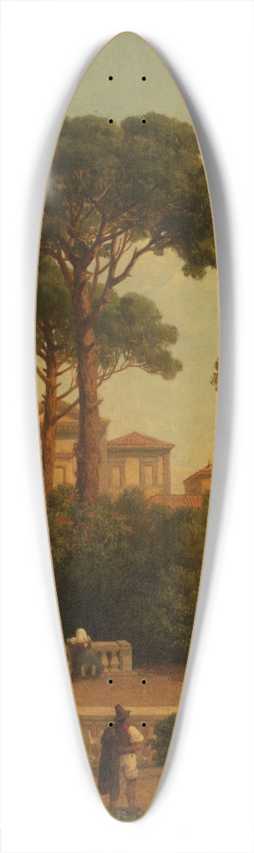 Jan Novopacky - Kloster Camalduli 39.3 inch art pintail longboard deck