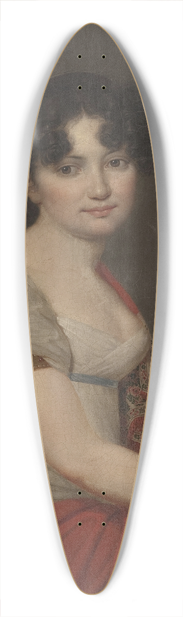 Jan Pfeifer - Portrait of Mrs. Dziekoska, generals wife 39.3 inch art pintail longboard deck