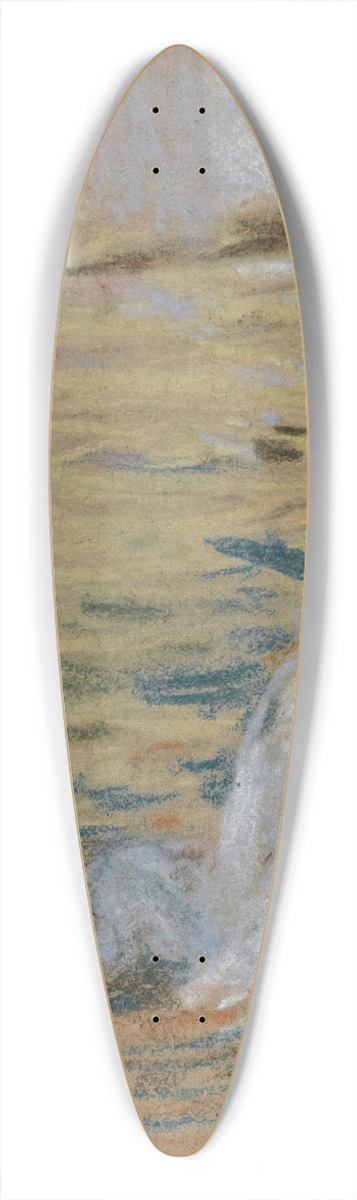 Jan Preisler - Grove 39.3 inch art pintail longboard deck