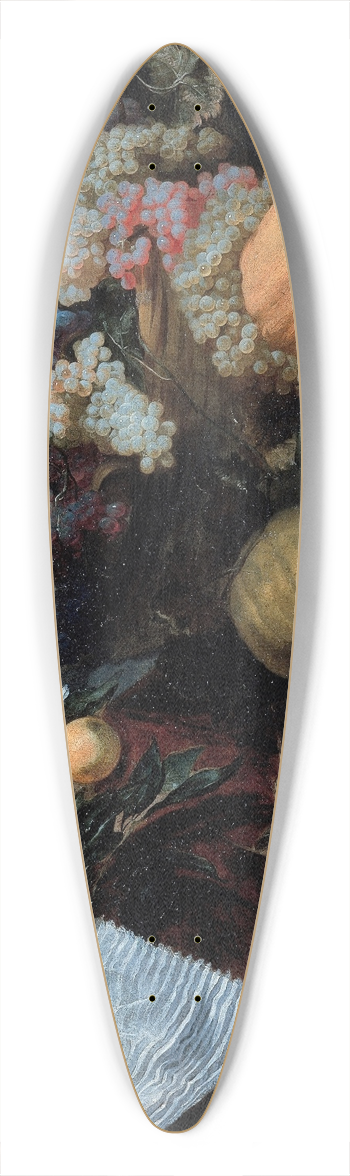 Jan Roos - Still Life with Fruit and Vegetables 39.3 inch art pintail longboard deck