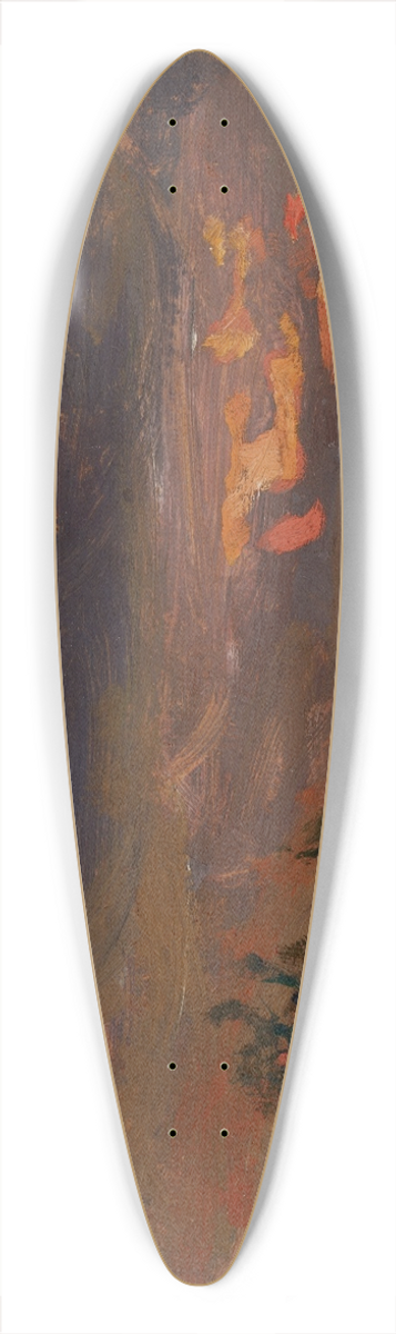 Jan Stanislawski - Evening 39.3 inch art pintail longboard deck
