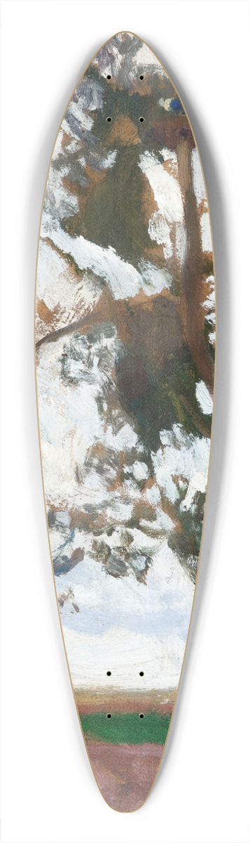 Jan Stanislawski - Gate Among Trees 39.3 inch art pintail longboard deck