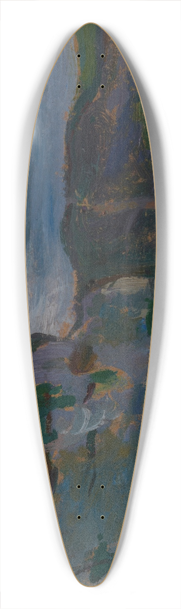 Jan Stanislawski - Krzemionki near Krakow 39.3 inch art pintail longboard deck