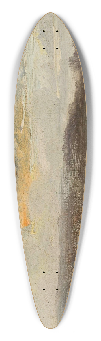 Jan Stanislawski - Landscape 39.3 inch art pintail longboard deck