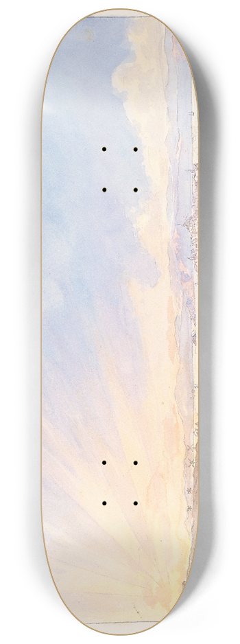 Charles Hamilton Smith - Corunna 8.25 inch art skate deck