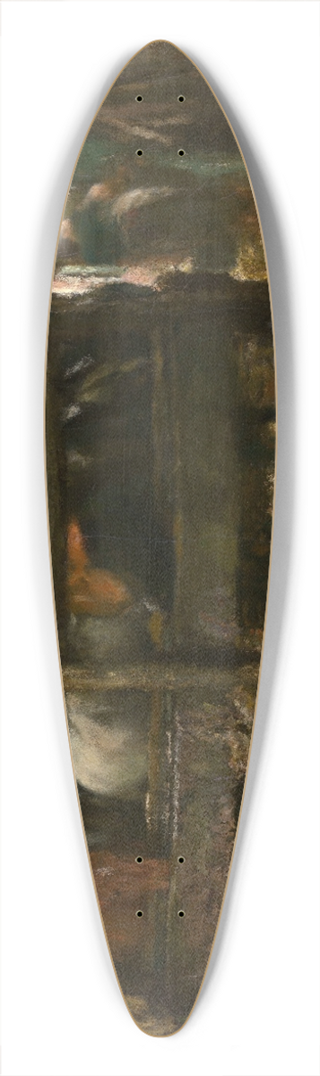 Jan Stobbaerts - Horse Stable 39.3 inch art pintail longboard deck