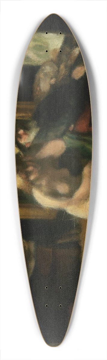 Jan Stobbaerts - The Rest of Diana 39.3 inch art pintail longboard deck