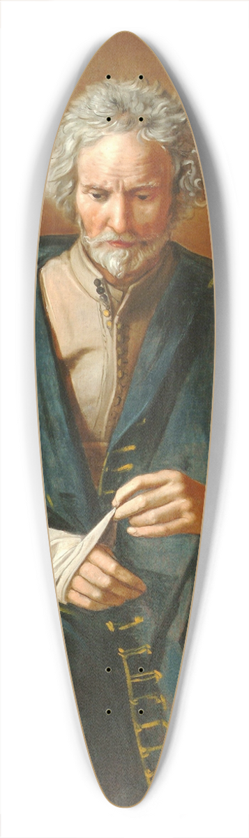 Jan van Dalen - Allgories des Cinq Sens 39.3 inch art pintail longboard deck