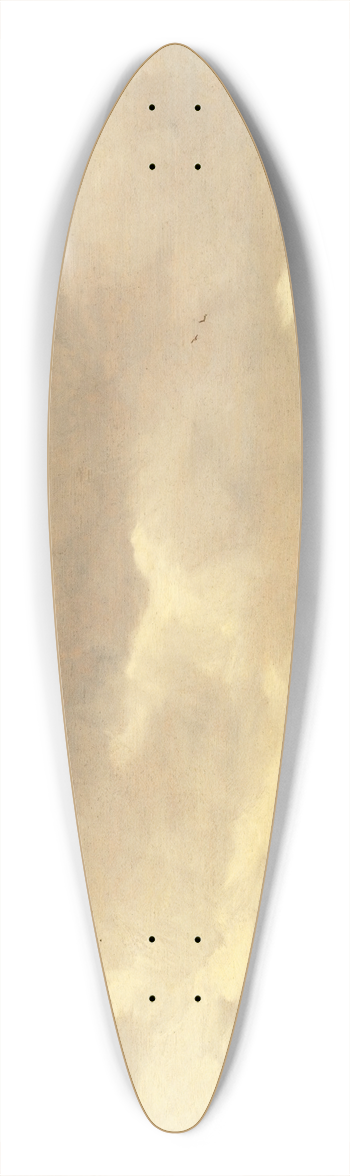 Jan van Goyen - View of Arnhem 39.3 inch art pintail longboard deck