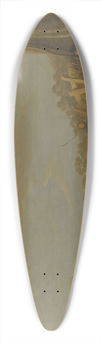 Jan van Ossenbeeck - The Annunciation To The Shepherds 39.3 inch art pintail longboard deck