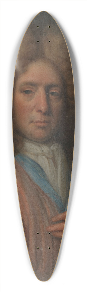 Jan Verkolje - Portrait of a Man, perhaps a Self Portrait 39.3 inch art pintail longboard deck