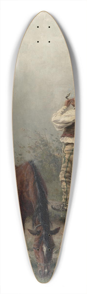 Jaroslav Vn - p let 39.3 inch art pintail longboard deck