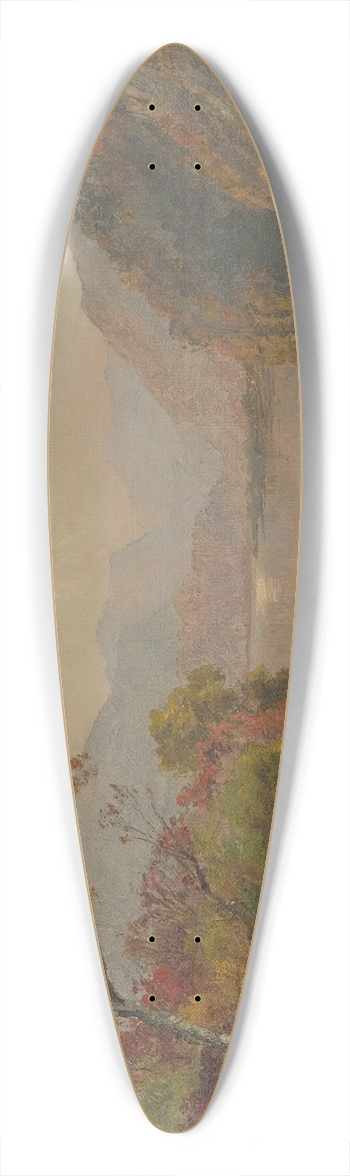 Jasper Francis Cropsey - Autumn Landscape 39.3 inch art pintail longboard deck