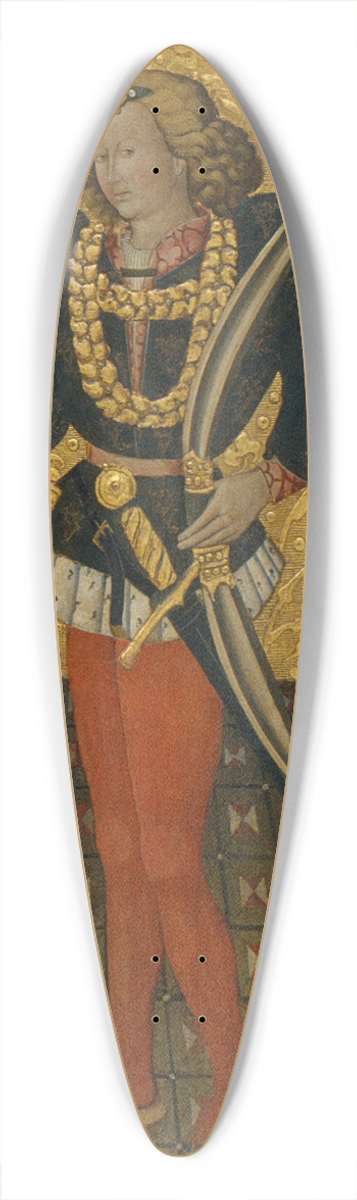 Jaume Ferrer - Saint Sebastian 39.3 inch art pintail longboard deck