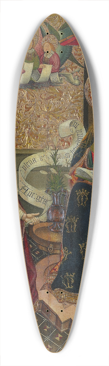 Jaume Ferrer - The Annunciation 39.3 inch art pintail longboard deck