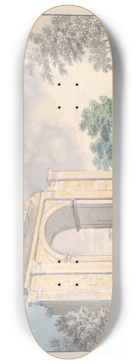 Charles Hamilton Smith - Triumphal Arch of Bara 8.25 inch art skate deck
