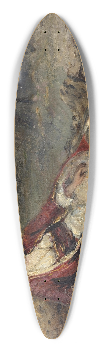 Jean-Baptiste-Camille Corot - Algrienne 39.3 inch art pintail longboard deck