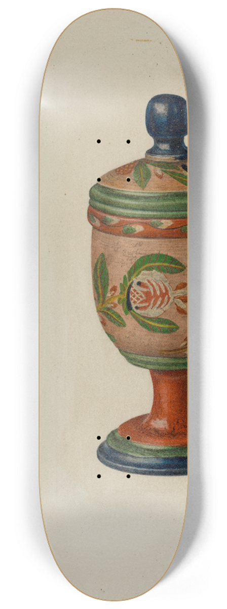 Charles Henning - Saffron Box 8.25 inch art skate deck