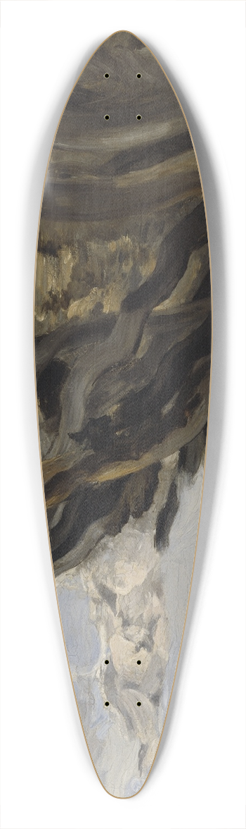 Jean-Baptiste-Camille Corot - The Blast 39.3 inch art pintail longboard deck