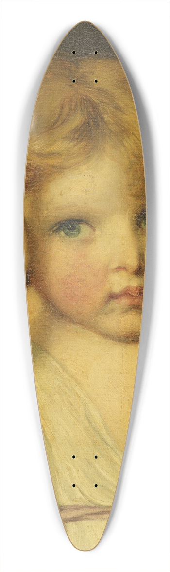 Jean-Baptiste Greuze - Bildnis eines Kindes 39.3 inch art pintail longboard deck