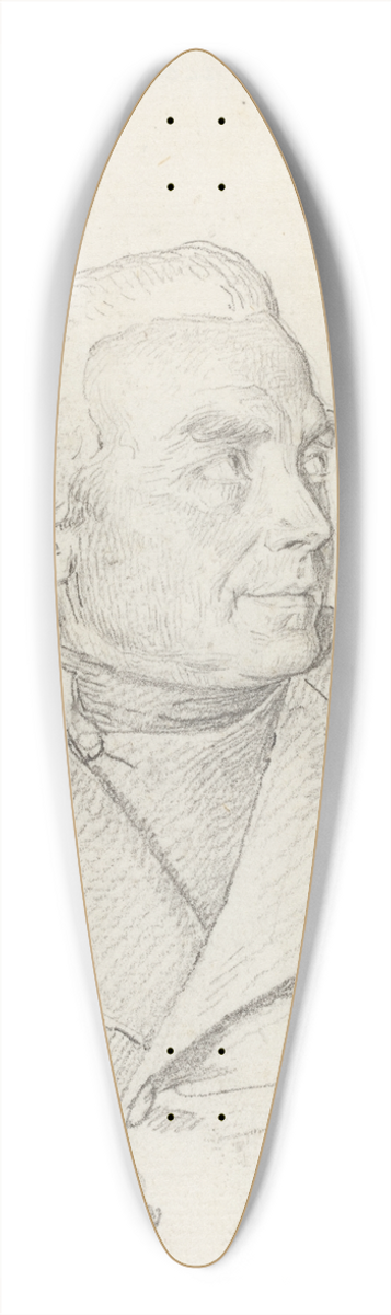 Jean Baptiste Joseph Wicar - Vincenzio Piombi 39.3 inch art pintail longboard deck