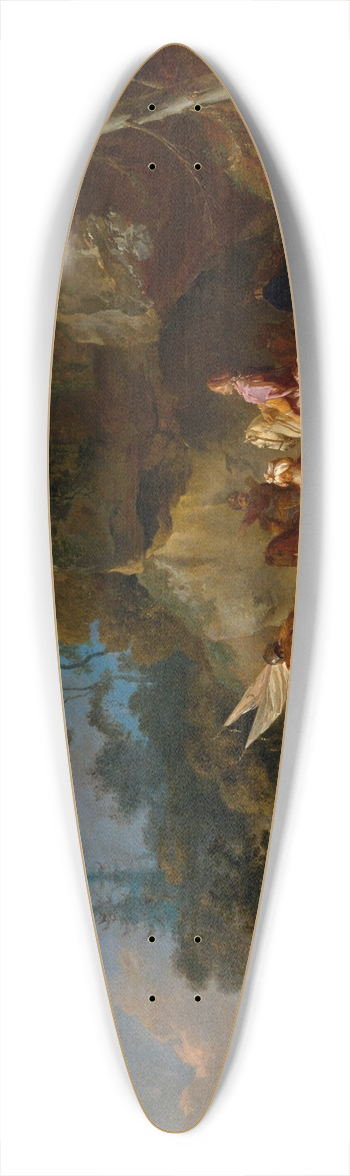 Jean-Baptiste Le Prince - The Tartar Camp 39.3 inch art pintail longboard deck