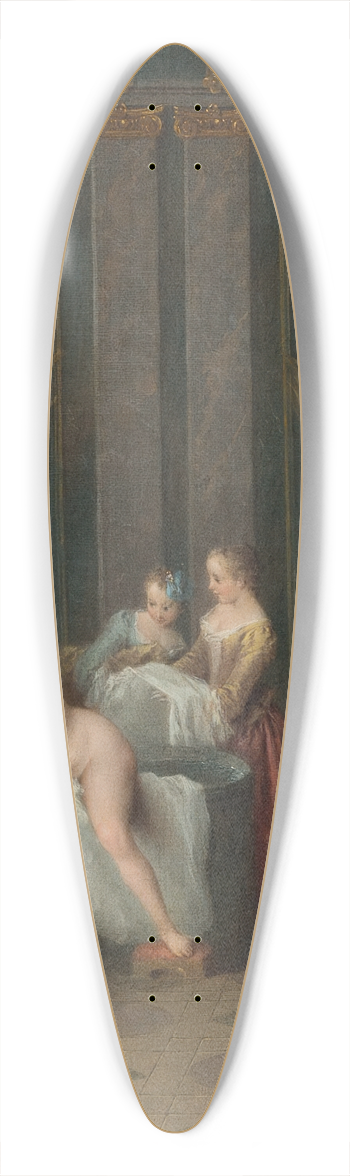 Jean-Baptiste Pater - The Bath 39.3 inch art pintail longboard deck