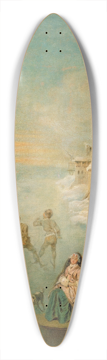 Jean-Baptiste Pater - Winter 39.3 inch art pintail longboard deck