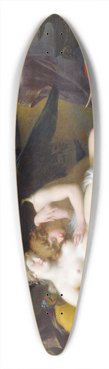 Jean-Baptiste Regnault - Cupid and Psyche 39.3 inch art pintail longboard deck