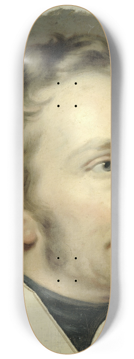 Charles Howard Hodges - Willem I (1772-1843), King of the Netherlands 8.25 inch art skate deck