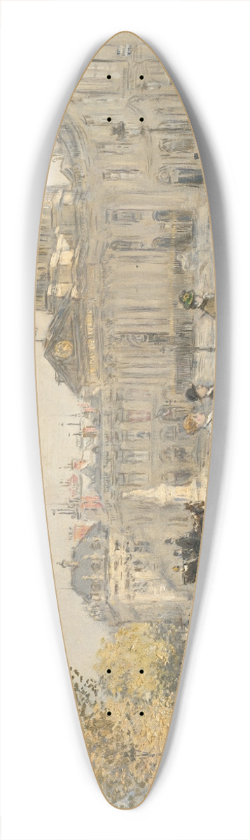 Jean Franois Raffalli - LInstitut 39.3 inch art pintail longboard deck
